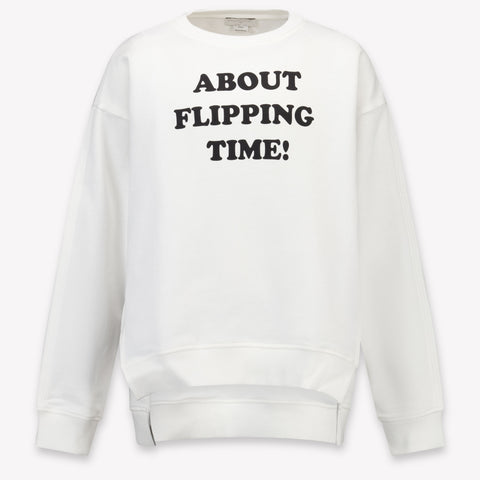 Stella McCartney Kinder Meisjes Trui In Wit