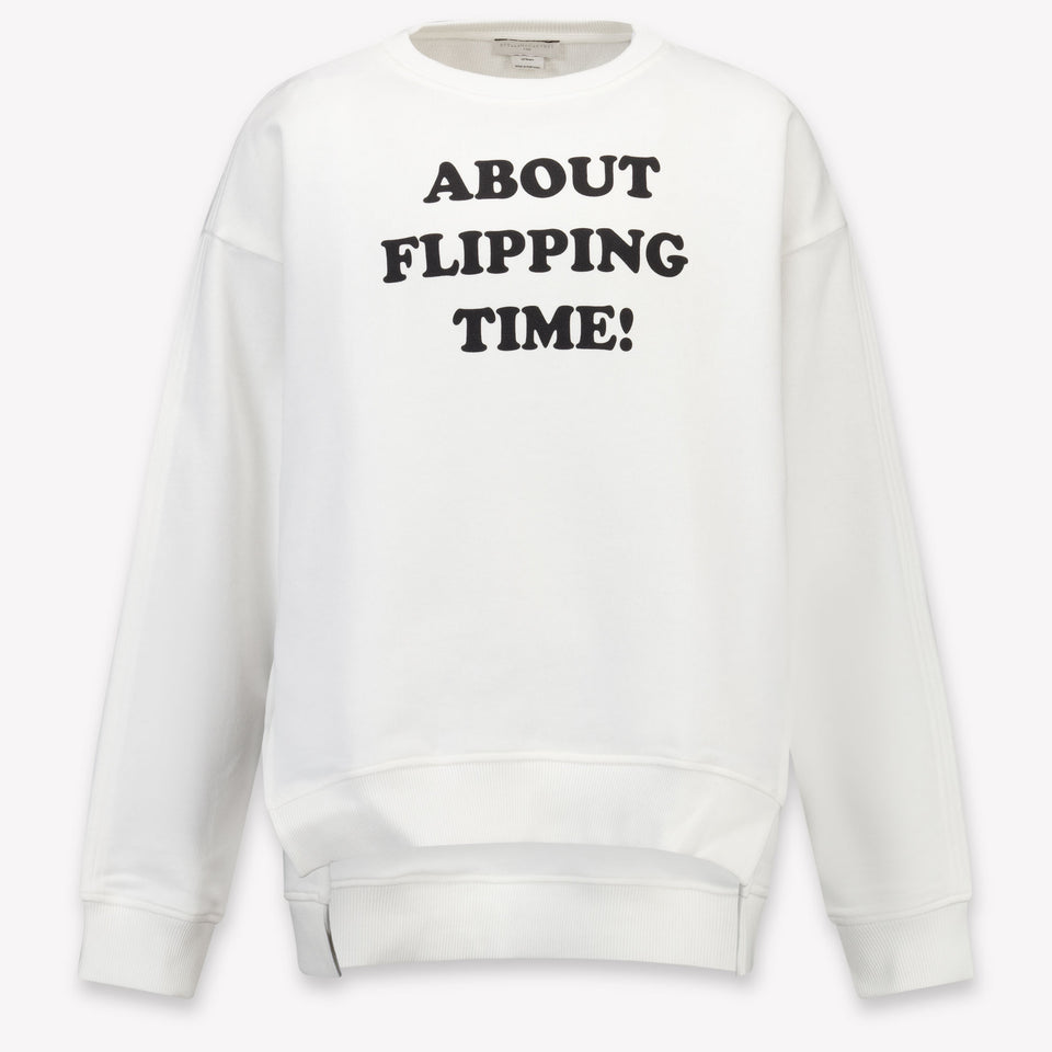 Stella McCartney Kinder Meisjes Trui In Wit
