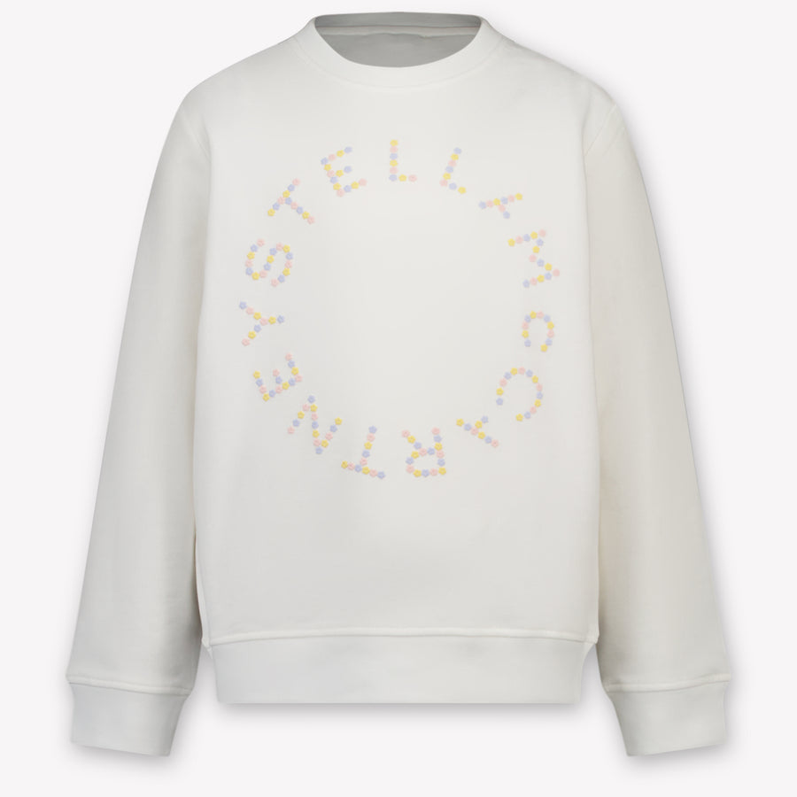 Stella McCartney Kids Girls Sweater In White