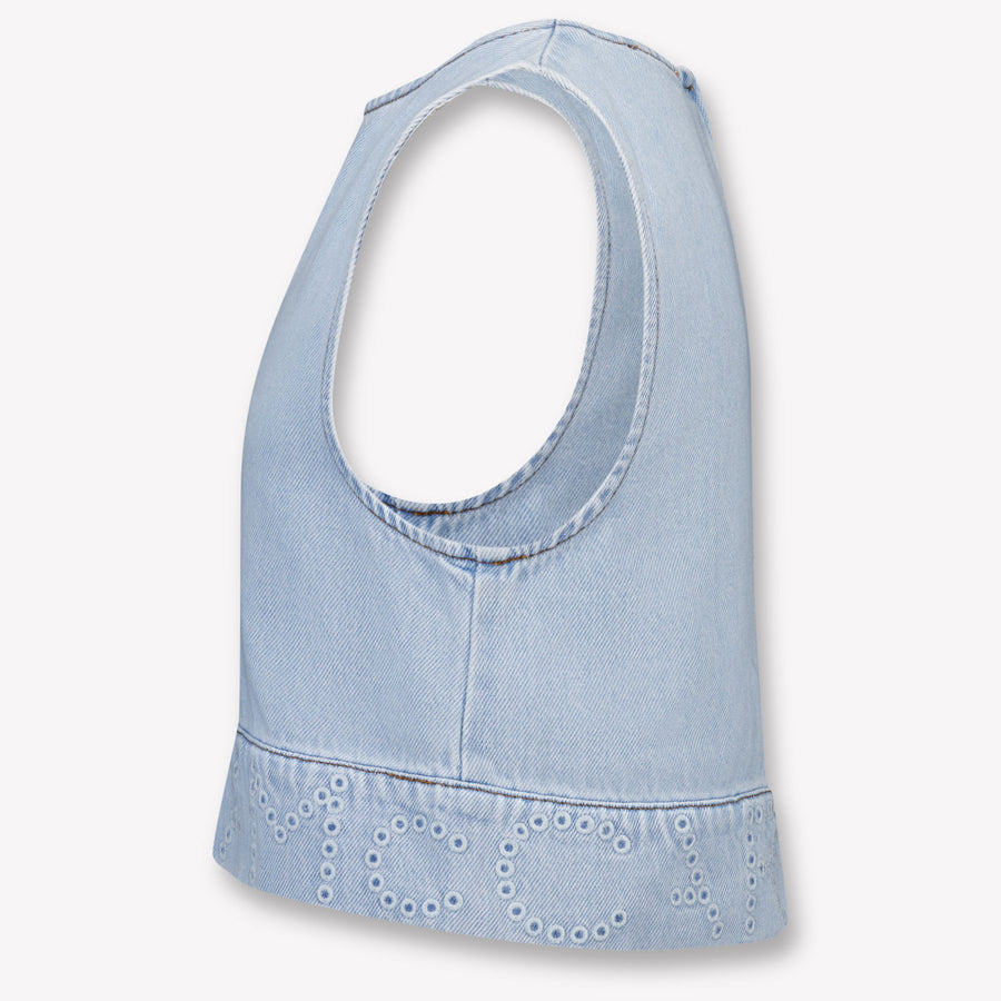 Stella McCartney Kids Girls T-Shirt In Jeans