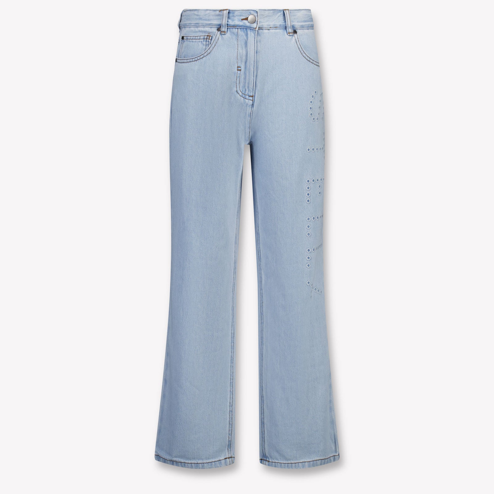 Stella McCartney Kids Girls Jeans In Blue