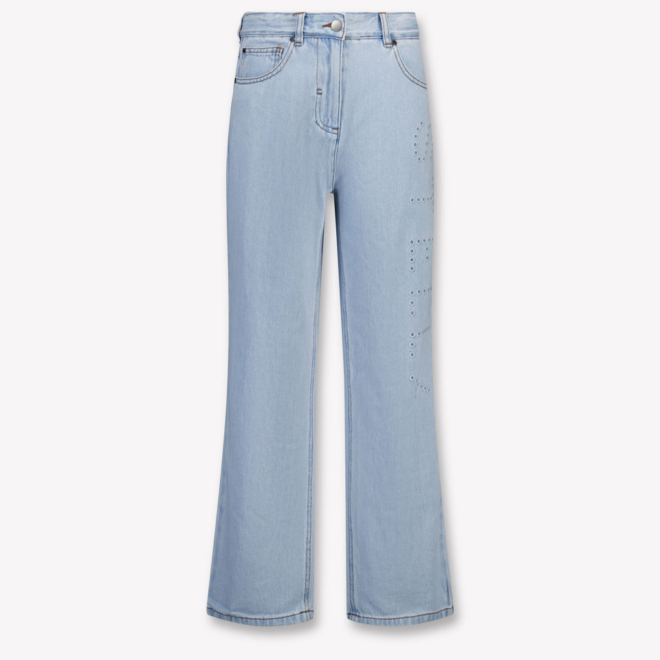 Stella McCartney Kids Girls Jeans In Blue