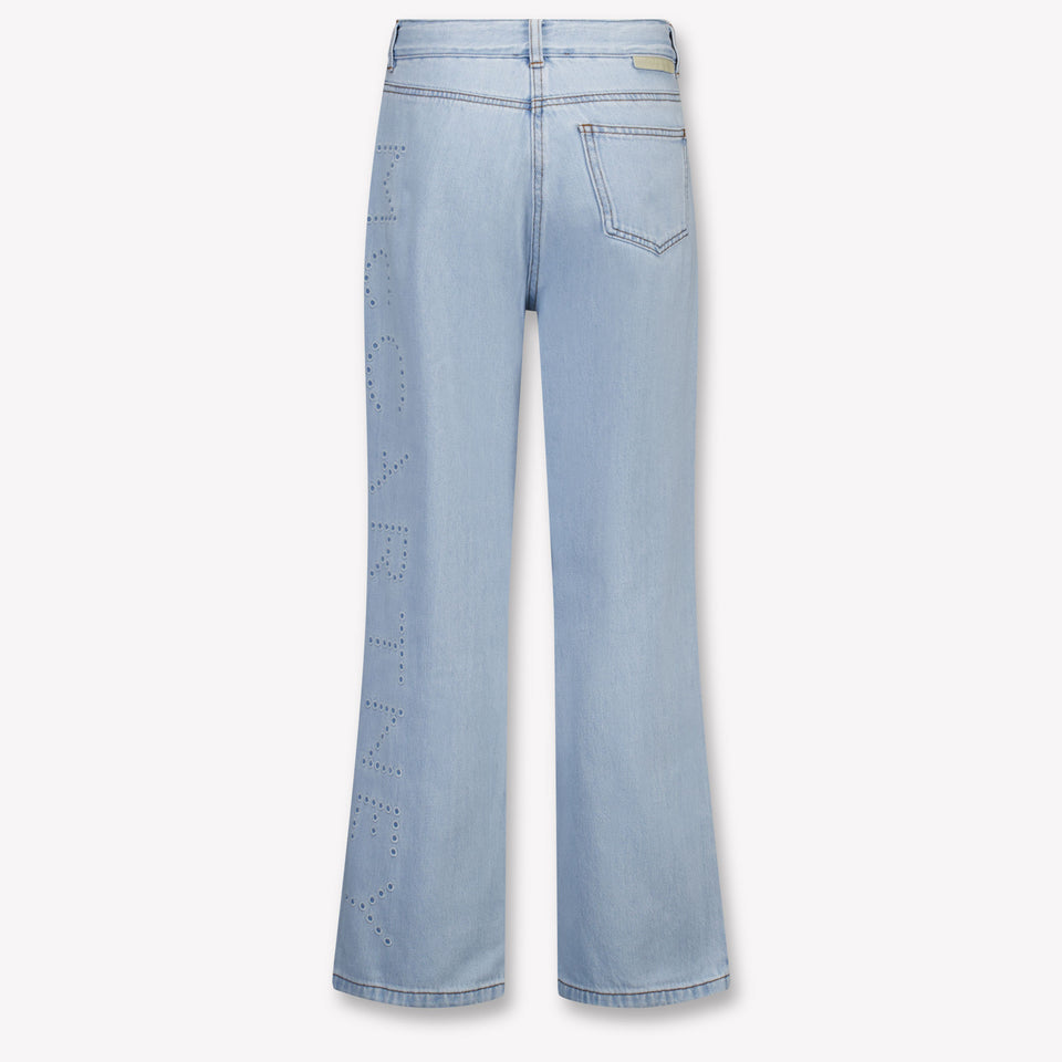 Stella McCartney Kids Girls Jeans In Blue