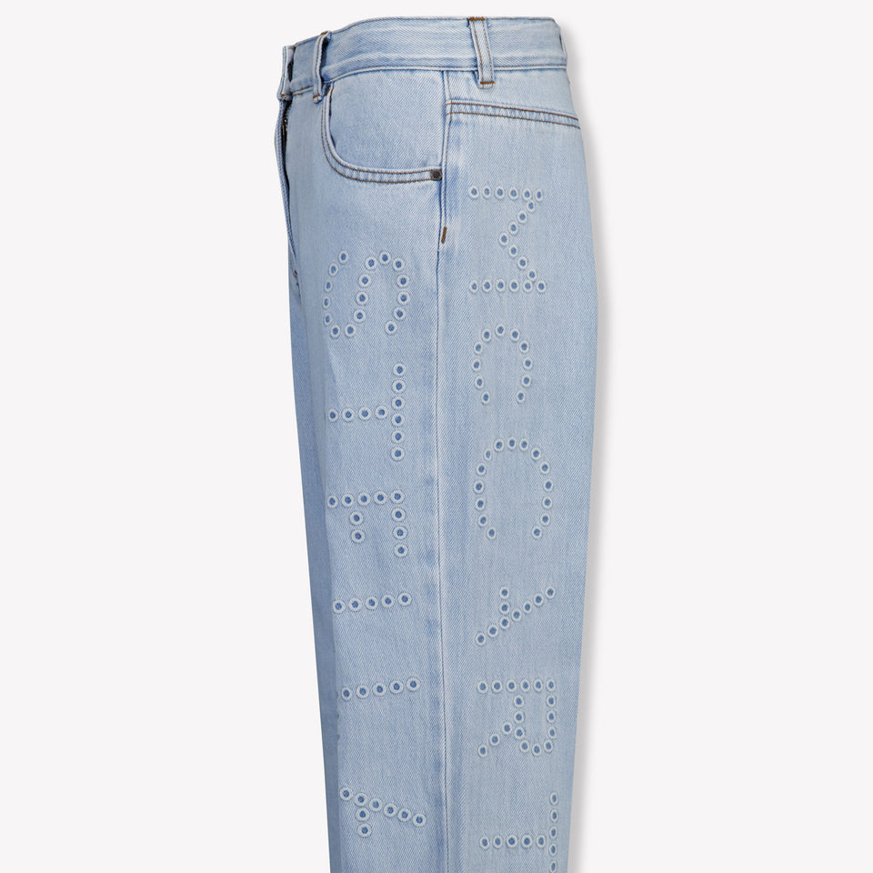 Stella McCartney Kids Girls Jeans In Blue