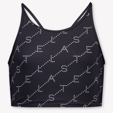 Stella McCartney Kinder Meisjes T-Shirt In Zwart