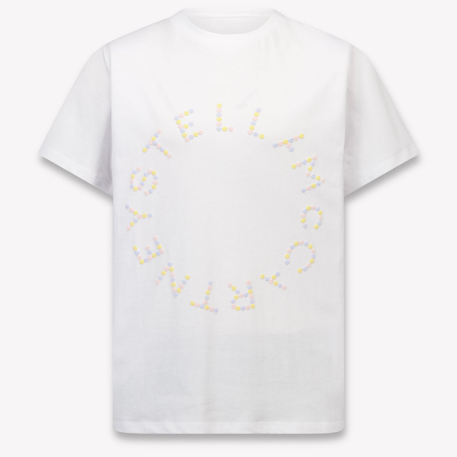Stella McCartney Kids Girls T-Shirt In White