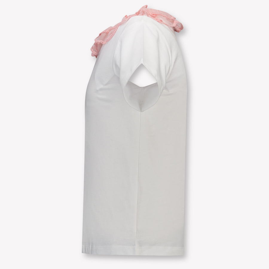 Stella McCartney Kids Girls T-Shirt In White