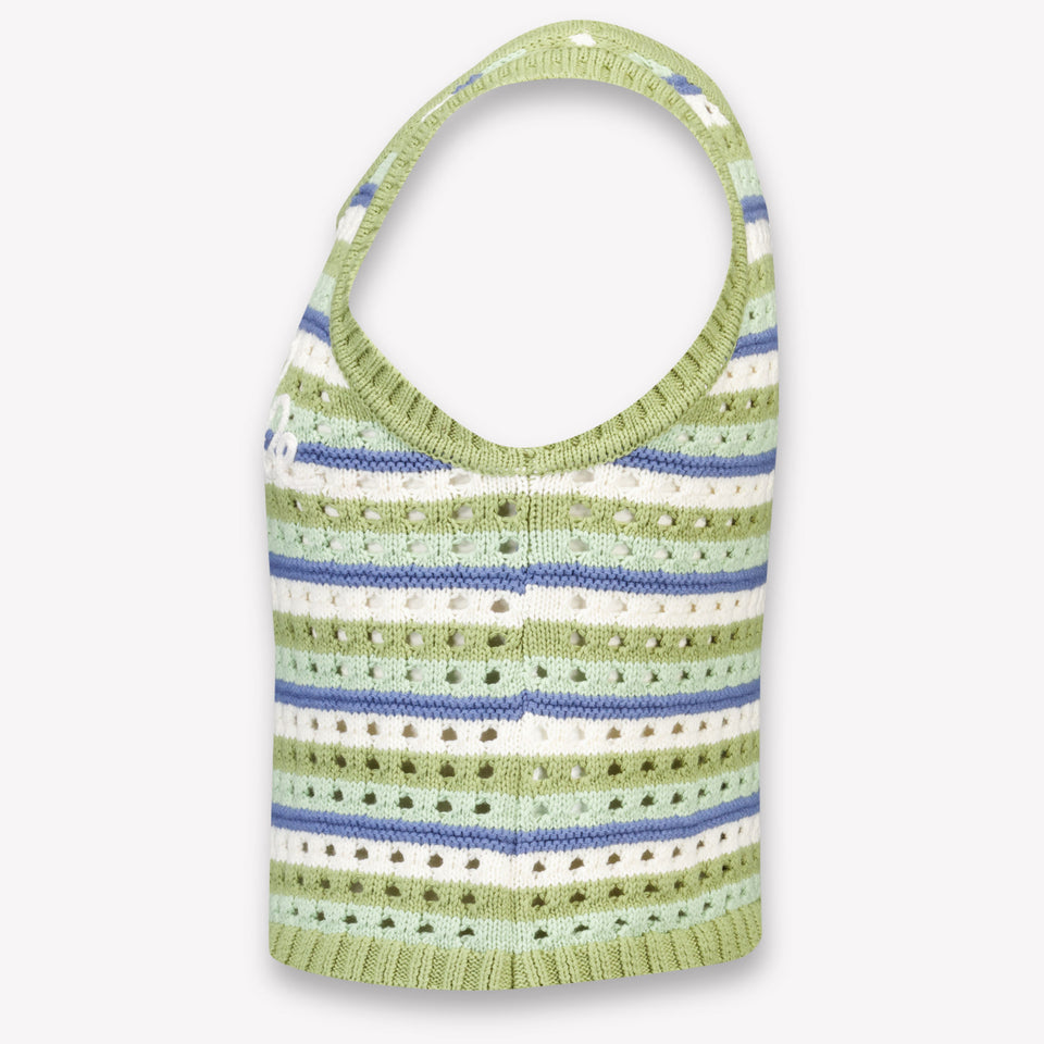 Stella McCartney Kinder Meisjes T-Shirt In Groen