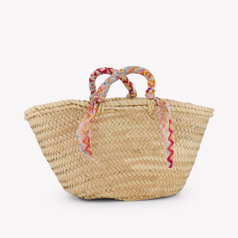 Missoni Kids Girls Bag In Beige