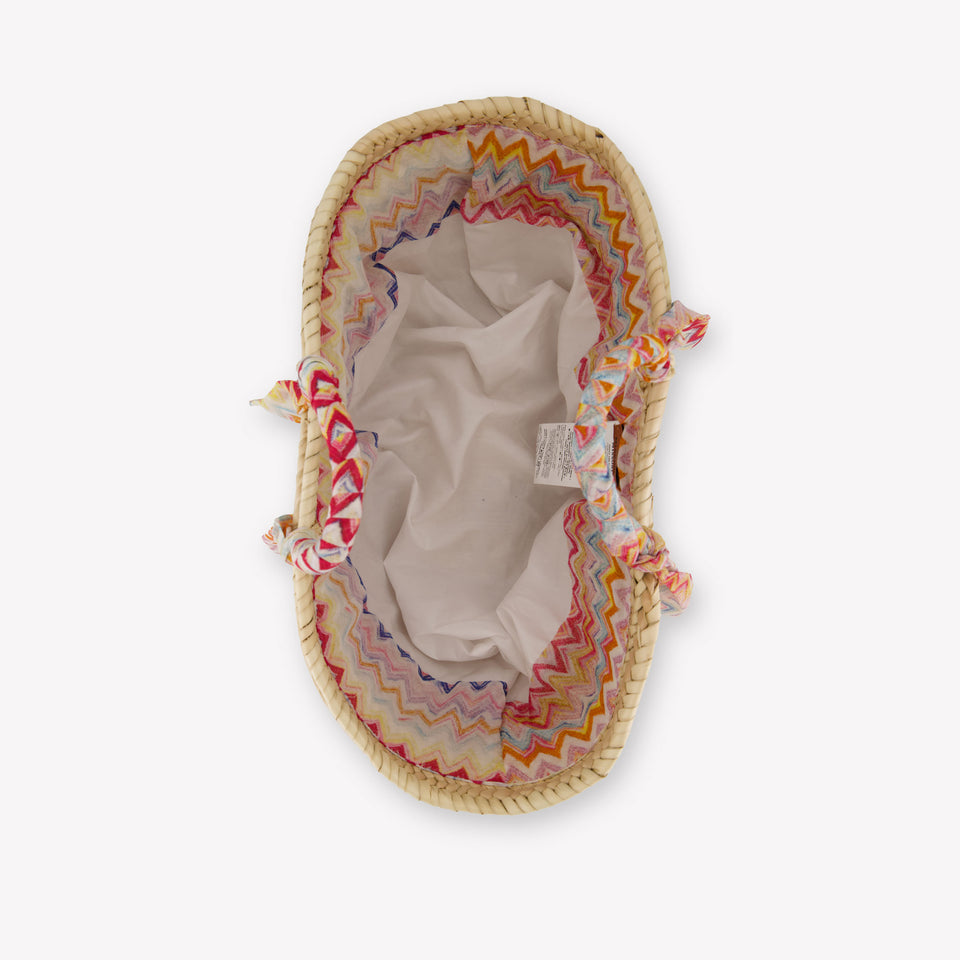 Missoni Kids Girls Bag In Beige