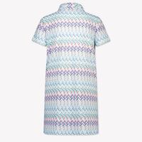 Missoni Kids Girls Dress In Turquoise