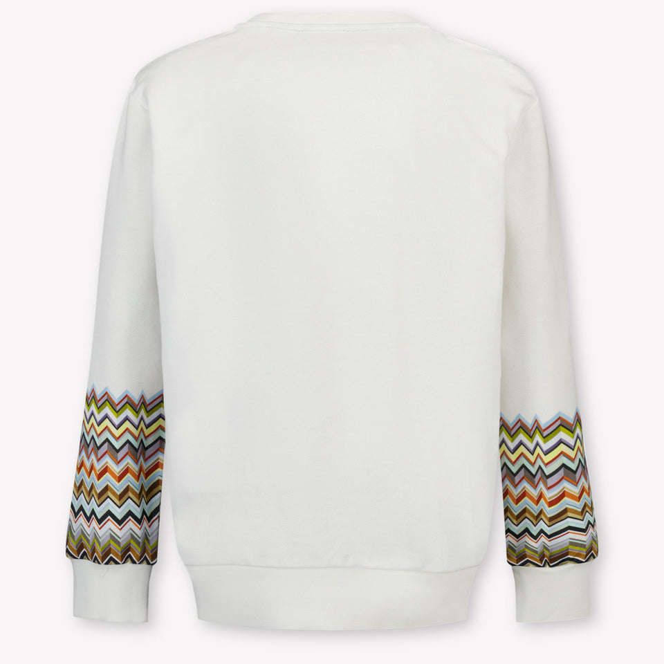 Missoni Kids Boys Sweater In White