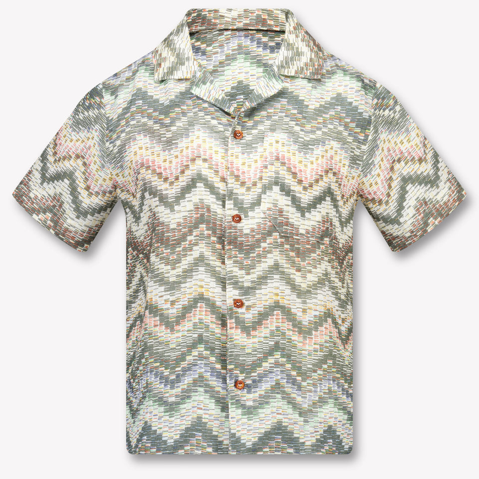 Missoni Kinder Jongens Blouse In Groen