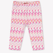 Missoni Baby Girls Leggings In Pink