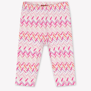 Missoni Baby Girls Leggings In Pink