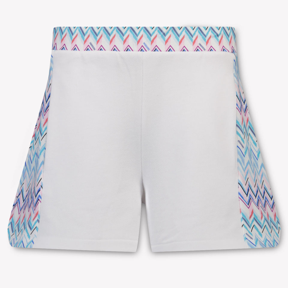 Missoni Kids Girls Shorts In White