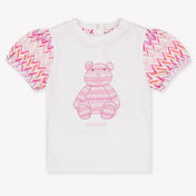 Missoni Baby Meisjes T-Shirt In Wit