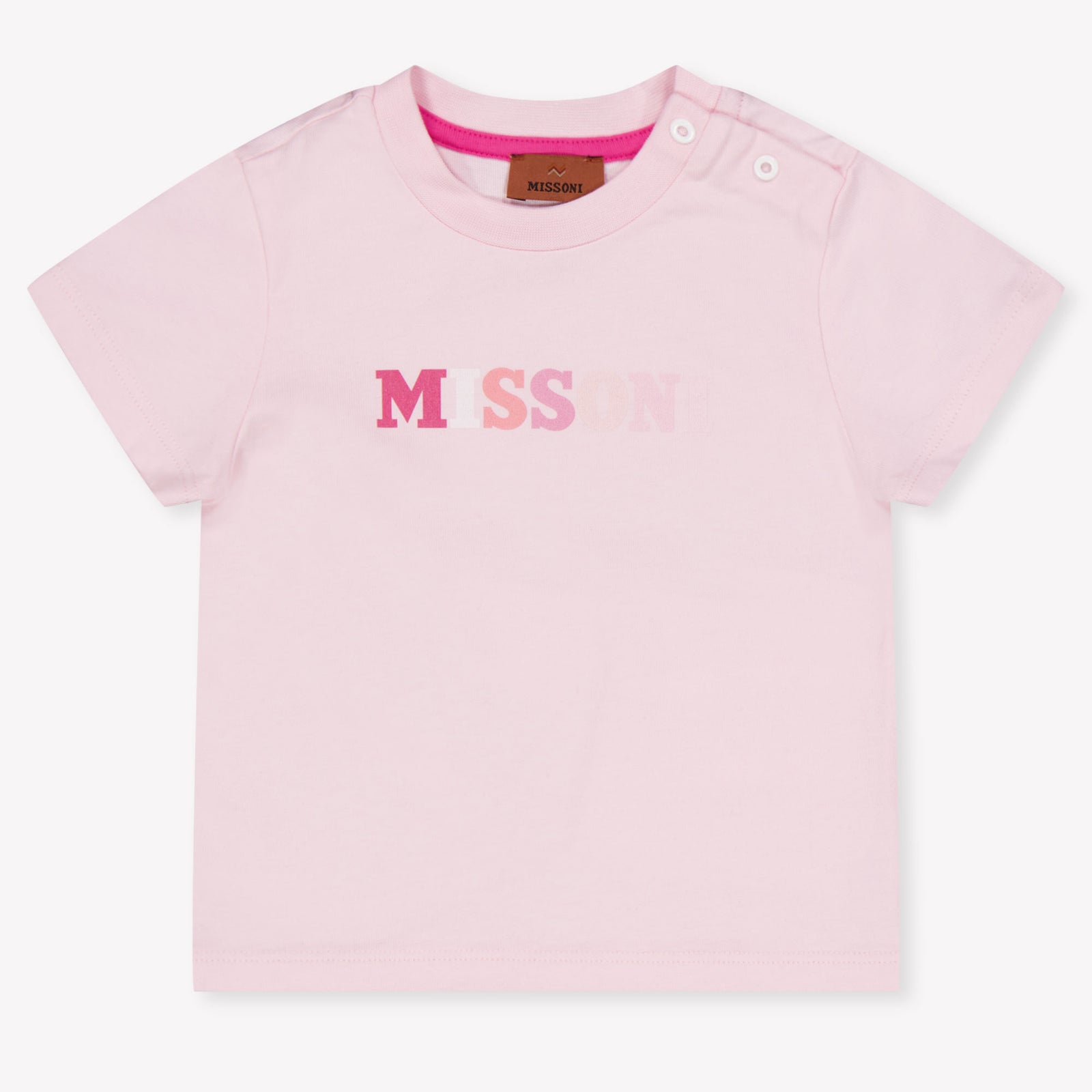 Missoni Baby Meisjes T-Shirt In Licht Roze