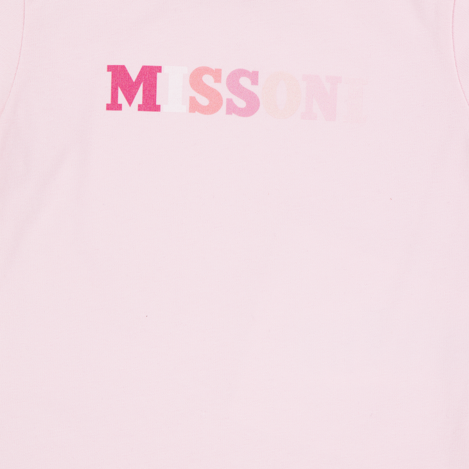 Missoni Baby Meisjes T-Shirt In Licht Roze