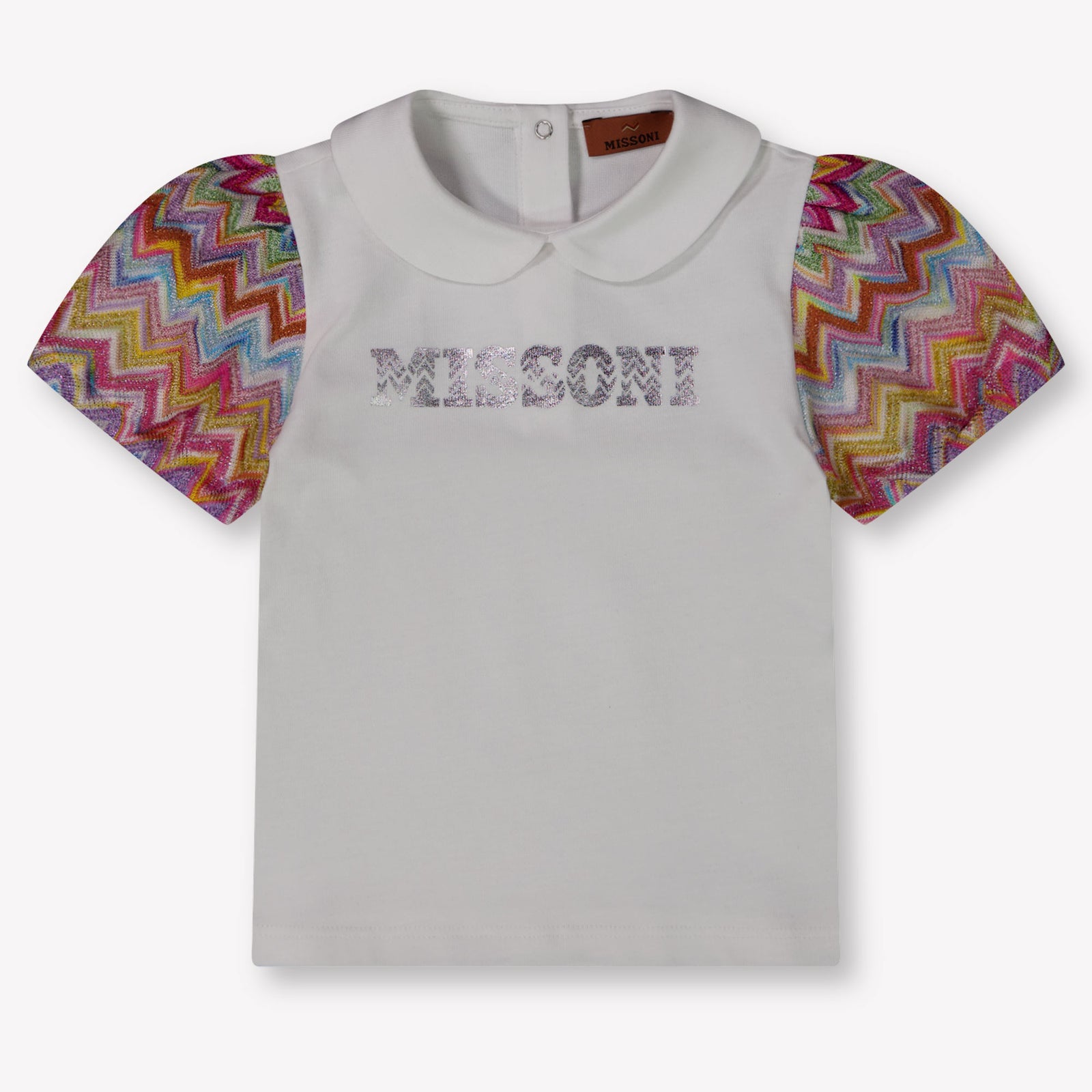 Missoni Baby Meisjes T-Shirt In Wit