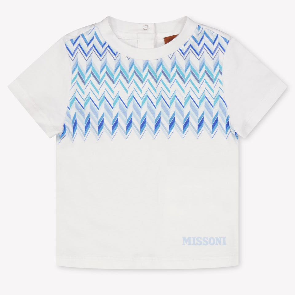 Missoni Baby Boys T-Shirt In White