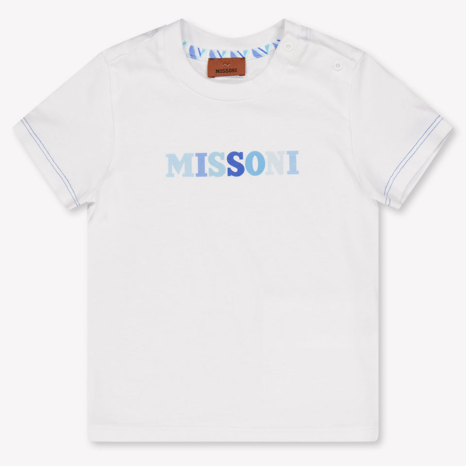 Missoni Baby Boys T-Shirt In White