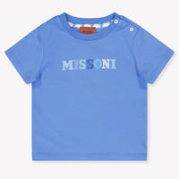 Missoni Baby Boys T-Shirt In Blue