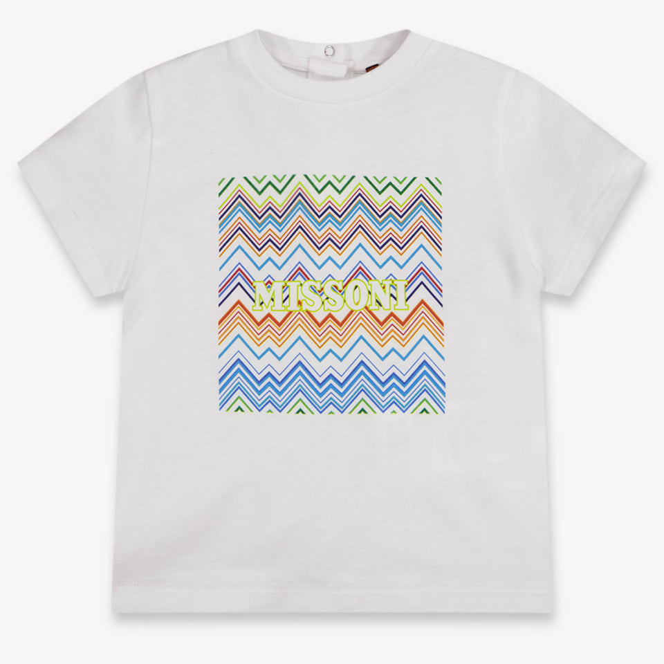 Missoni Baby Boys T-Shirt In White