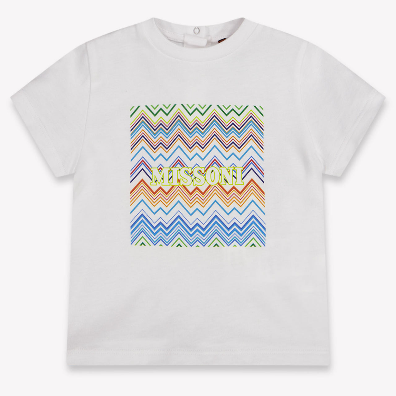Missoni Baby Jongens T-Shirt In Wit