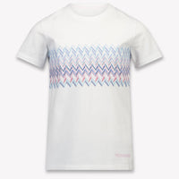 Missoni Kinder Meisjes T-Shirt In Wit
