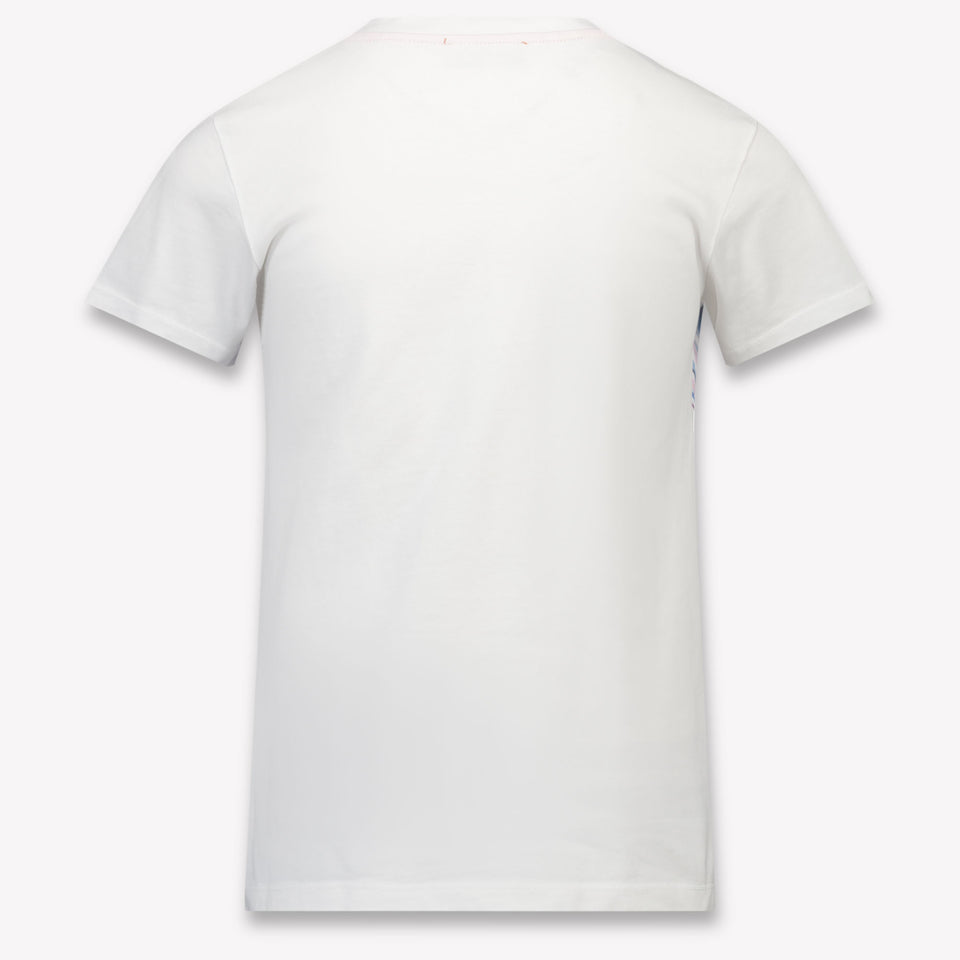 Missoni Kinder Meisjes T-Shirt In Wit