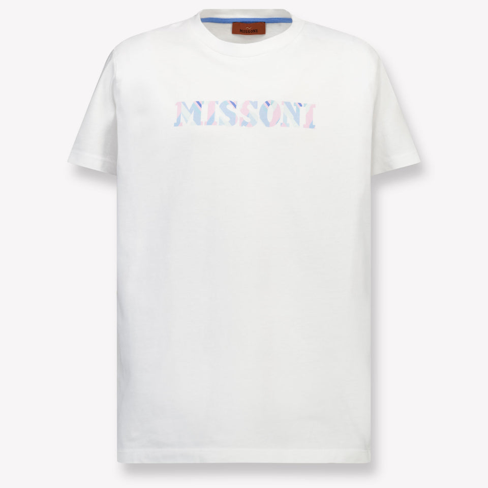 Missoni Kids Girls T-Shirt In White