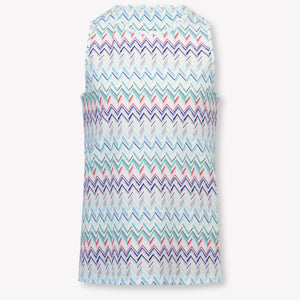Missoni Kinder Meisjes T-Shirt In Blauw