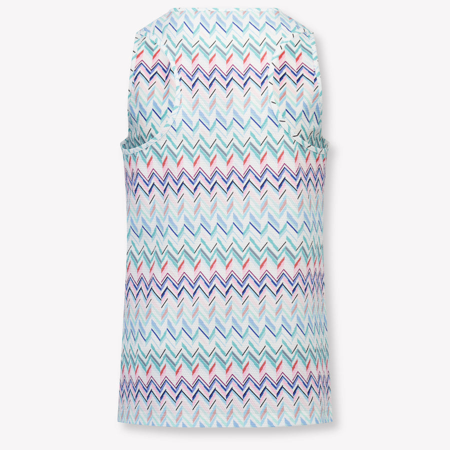 Missoni Kinder Meisjes T-Shirt In Blauw