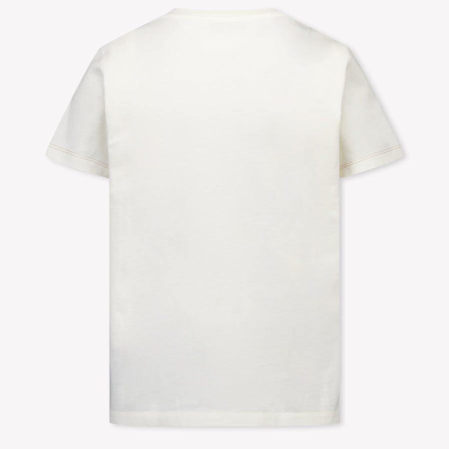 Missoni Kinder Jongens T-Shirt In Off White