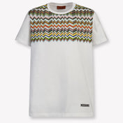 Missoni Kids Boys T-Shirt In White