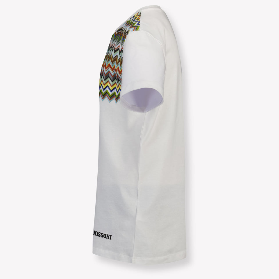 Missoni Kids Boys T-Shirt In White