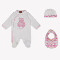 Missoni Baby Girls Playsuit In White