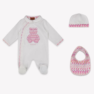 Missoni Baby Girls Playsuit In White
