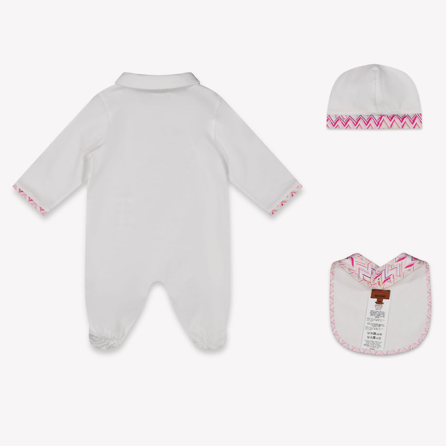 Missoni Baby Girls Playsuit In White