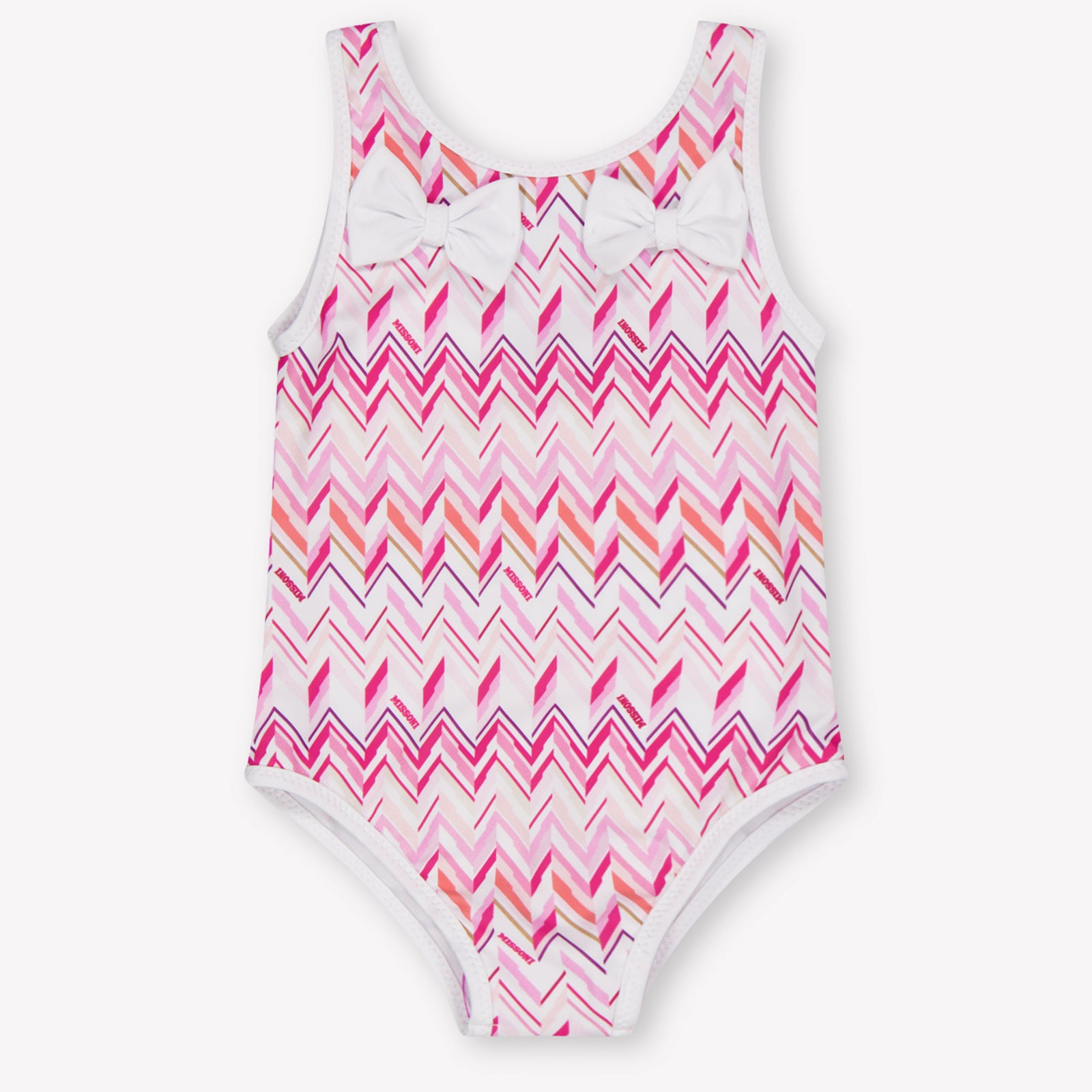 Missoni Baby Girls Swimwear In Pink