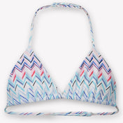 Missoni Kids Girls Swimwear In Turquoise
