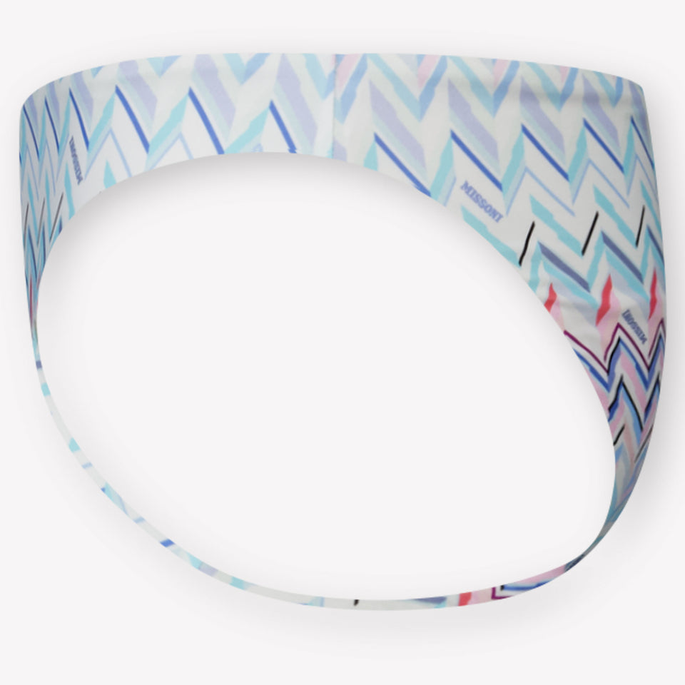 Missoni Kids Girls Swimwear In Turquoise