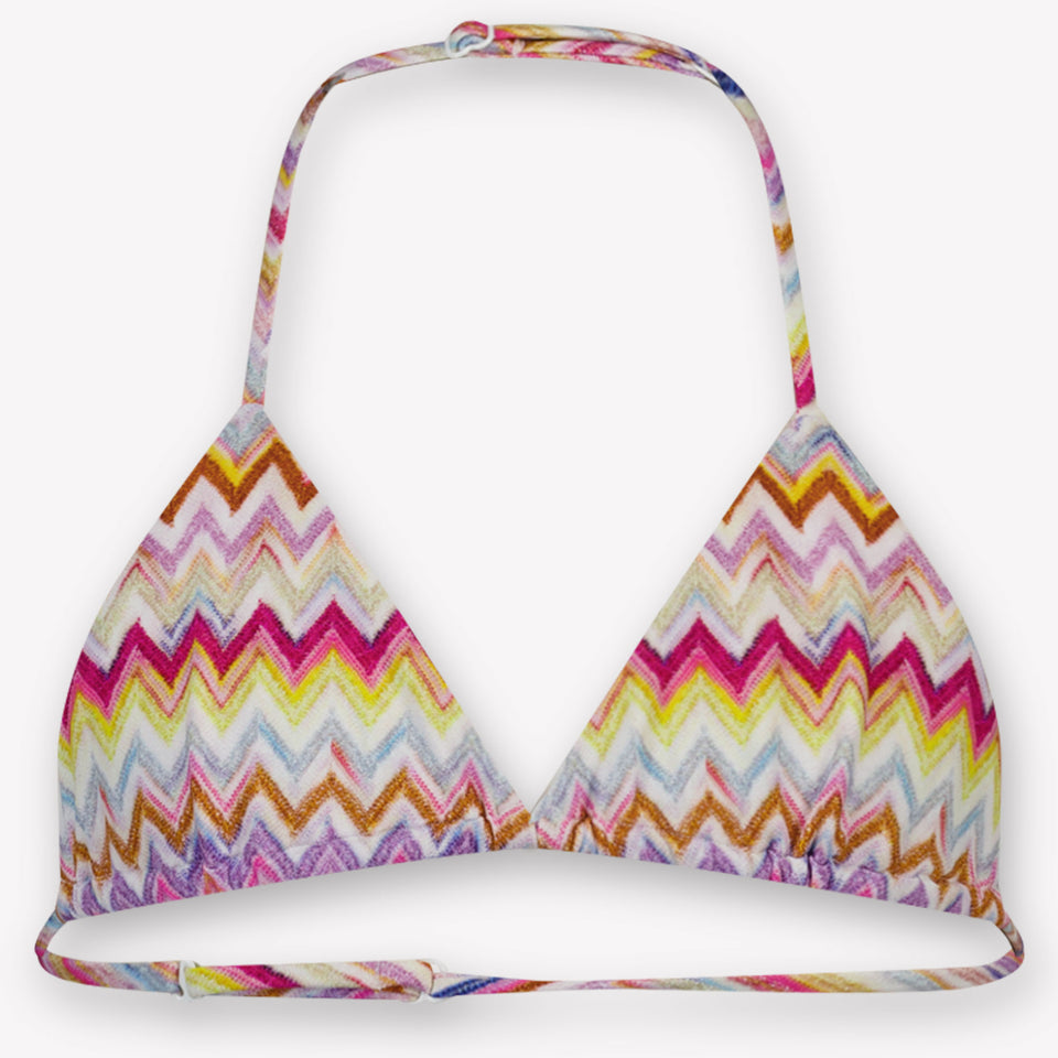 Missoni Kids Girls Swimwear In Pink
