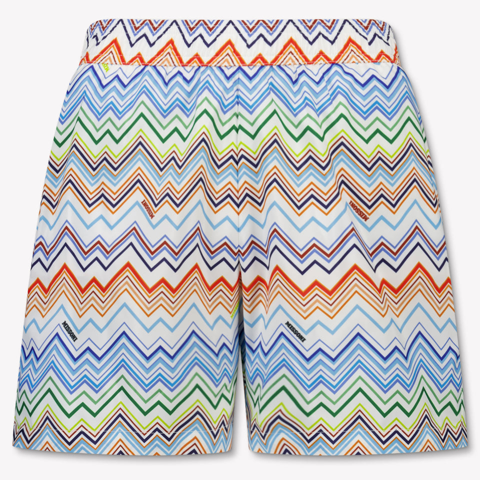 Missoni Kids Boys Swimwear In White