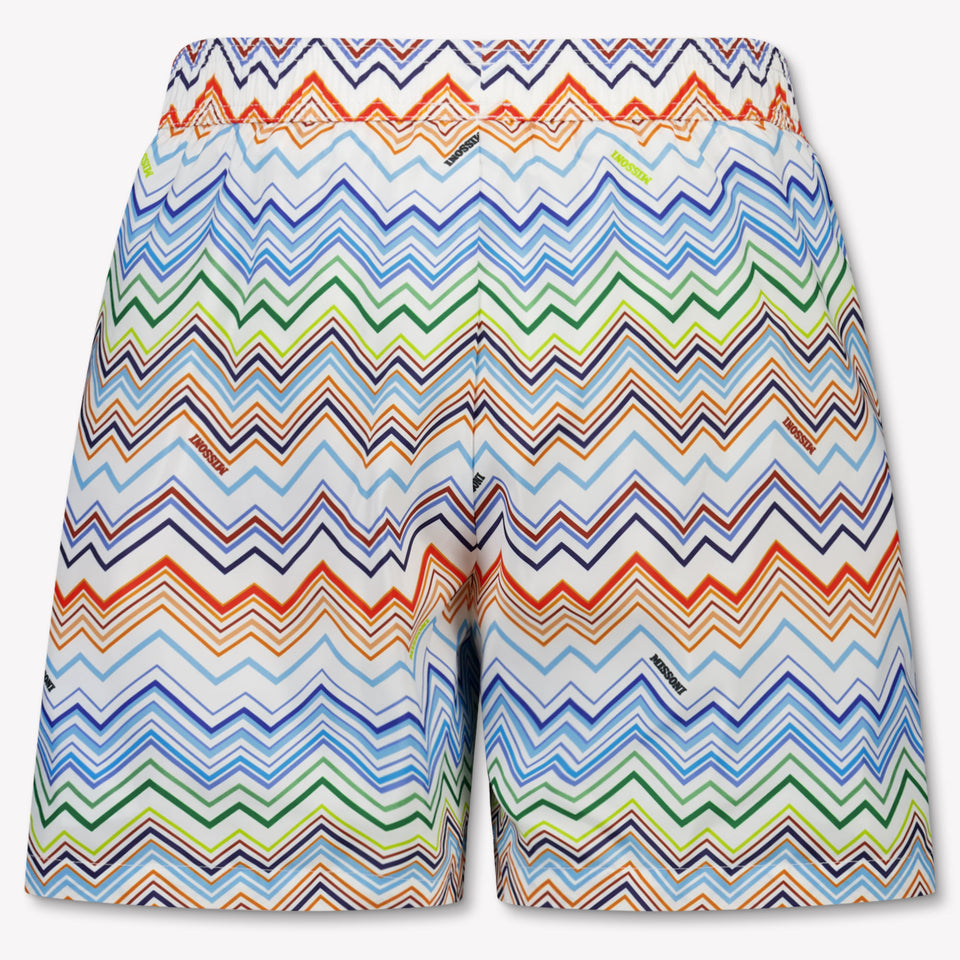 Missoni Kids Boys Swimwear In White