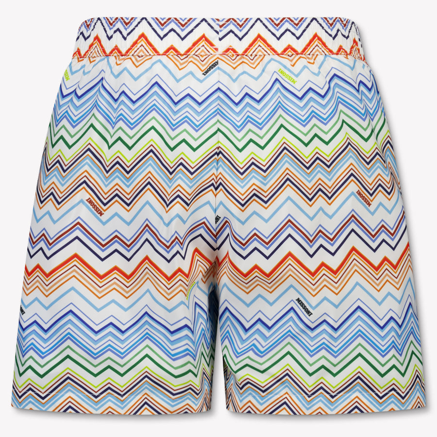 Missoni Kids Boys Swimwear In White