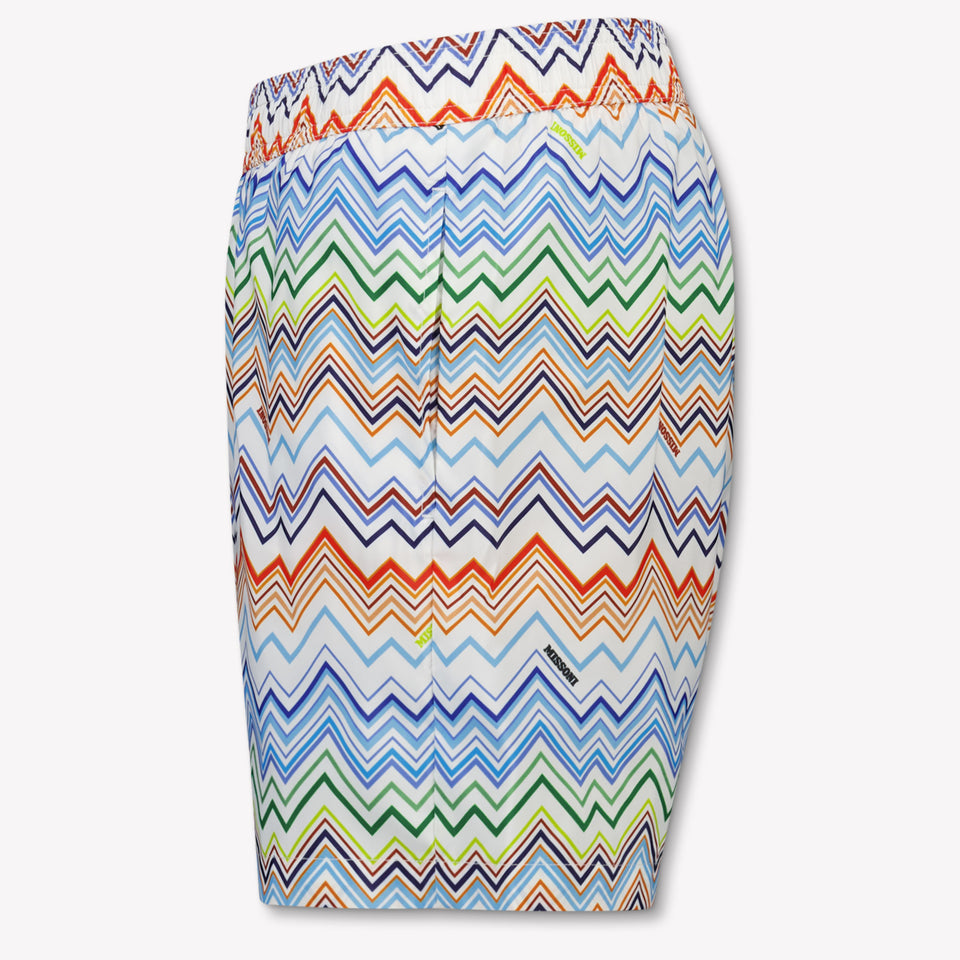 Missoni Kids Boys Swimwear In White