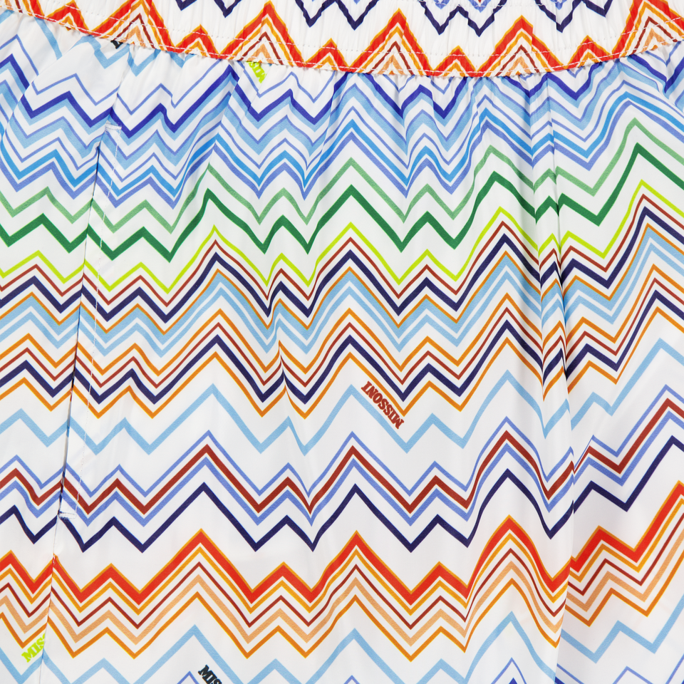 Missoni Kids Boys Swimwear In White