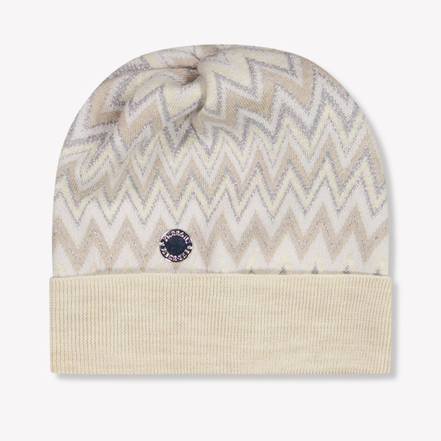 Missoni Kinder Meisjes Muts In Beige